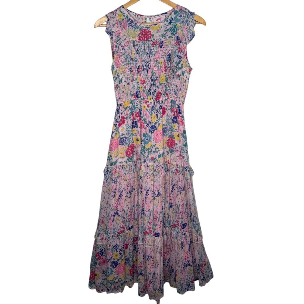 Banjanan Floral Maxi Dress Cotton S - Picture 8 of 10